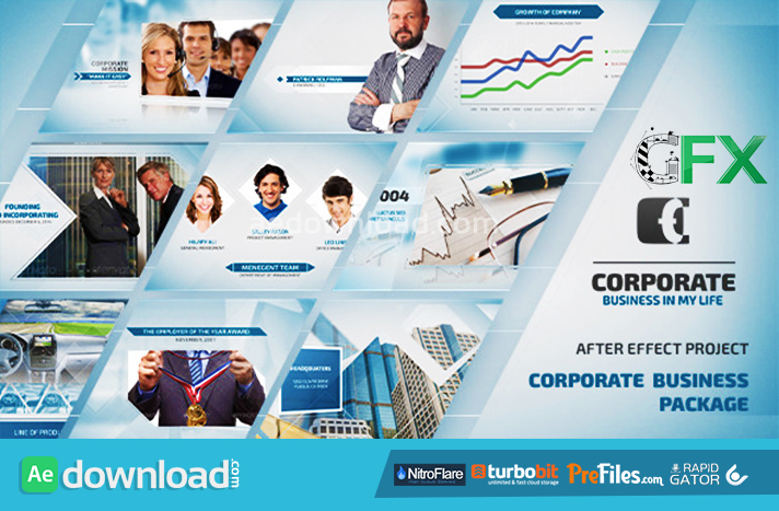 business corporate video after effects template free download