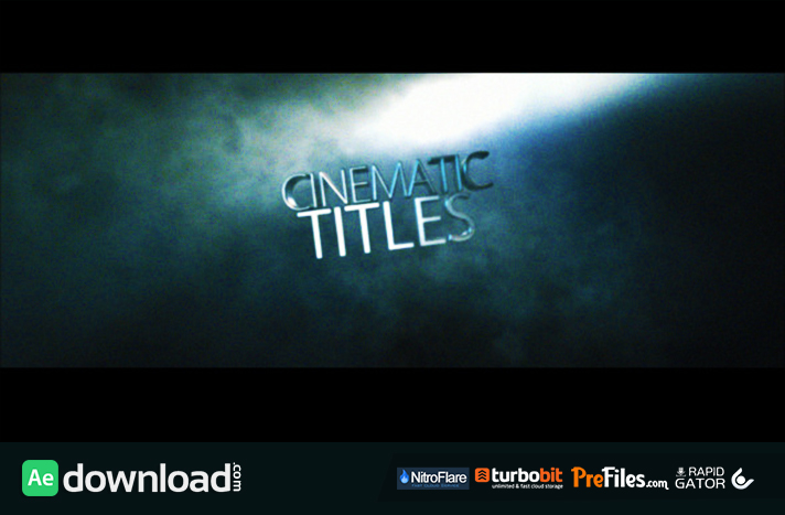 after effects cinematic title templates free download