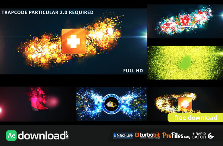 after effects particles templates free download