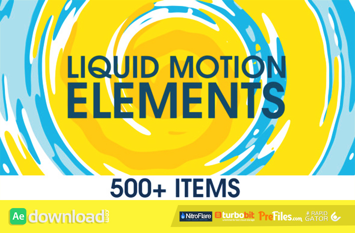 liquid motion elements after effects template free download