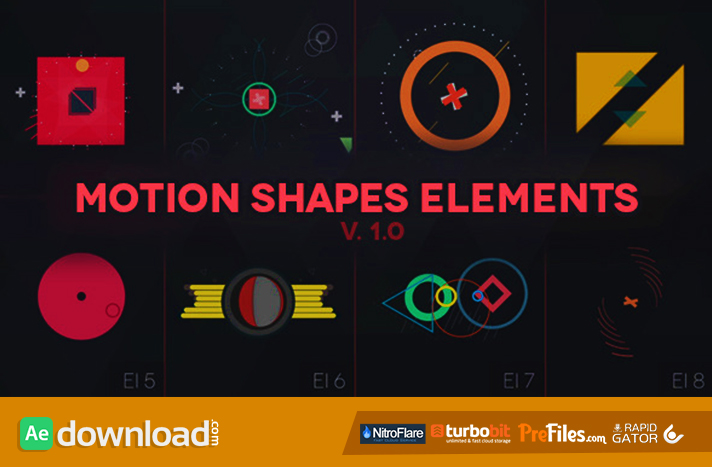 after effects motion elements free download