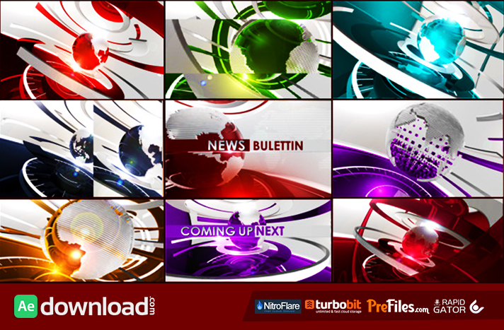 ULTIMATE BROADCAST NEWS PACKAGE - (VIDEOHIVE TEMPLATE ...