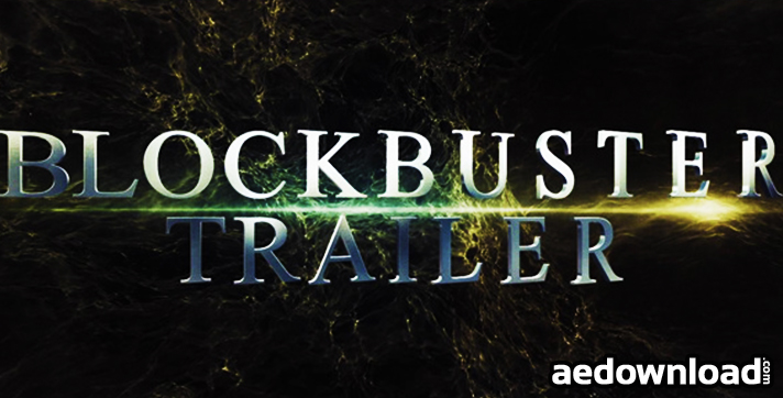 blockbuster trailer 15 after effects template free download