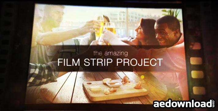 film strip after effects template download