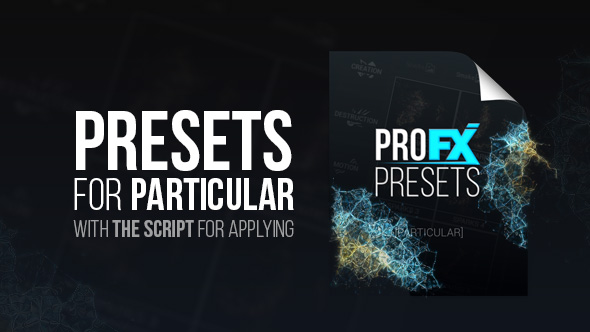 Particular effect after effects free download mac