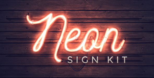 neon sign kit after effects free download