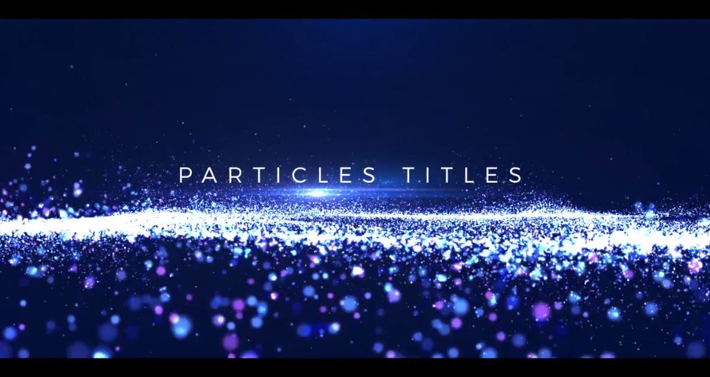 after effects particles text free download