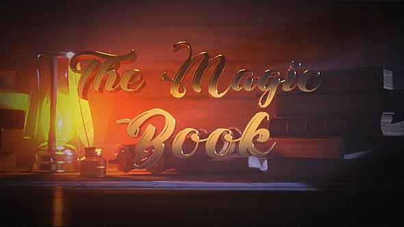 magic book template free download for after effect