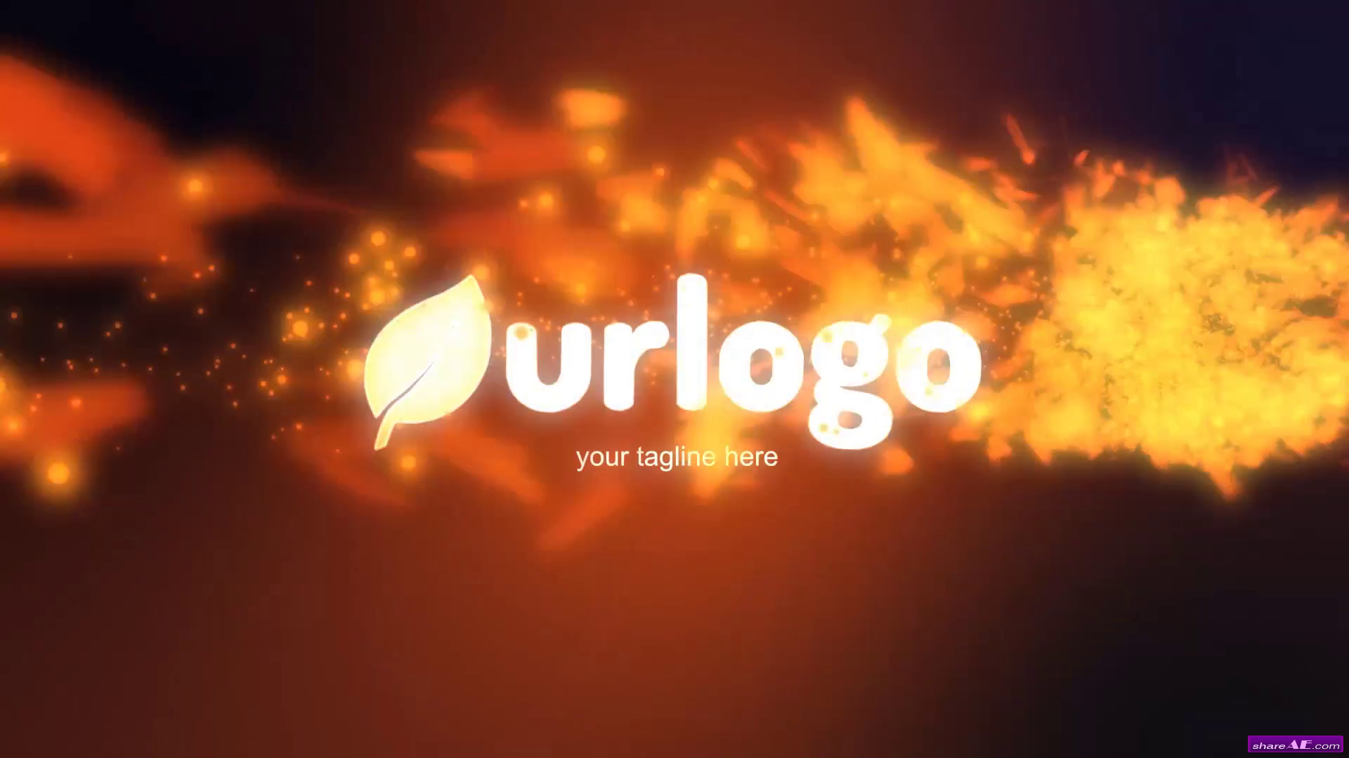 PARTICLES FIRE LOGO REVEAL AFTER EFFECTS TEMPLATES Free After