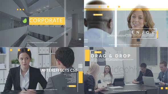 company profile after effects template free download
