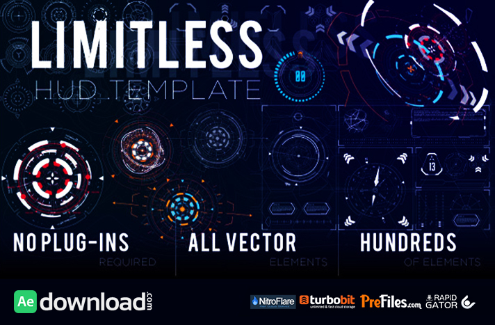 LIMITLESS HUD TEMPLATE VIDEOHIVE PROJECT FREE DOWNLOAD Free After 