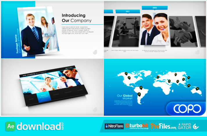 SIMPLE COMPANY PRESENTATION  VIDEOHIVE PROJECT FREE  