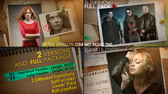 (FREE) VIDEOHIVE SLIDESHOW FULL PACK FREE AFTER EFFECTS TEMPLATE - Free ...