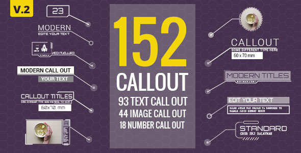 VIDEOHIVE 152 CALL-OUT TITLES FREE DOWNLOAD - Free After ...