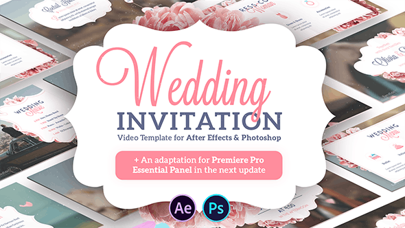 VIDEOHIVE WEDDING INVITATION - Free After Effects Template ...