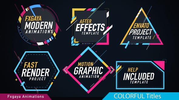 Colorful Titles