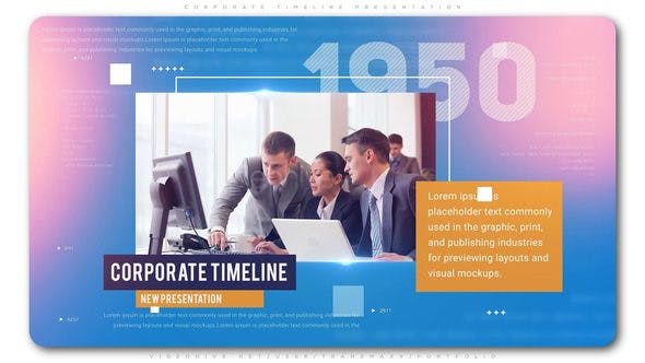 Corporate Timeline Presentation