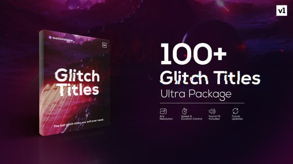 Glitch Titles Pack