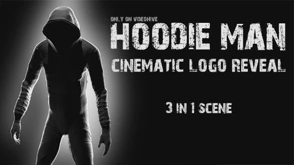Hoodie Man - Cinematic Logo Reveal 3 in 1