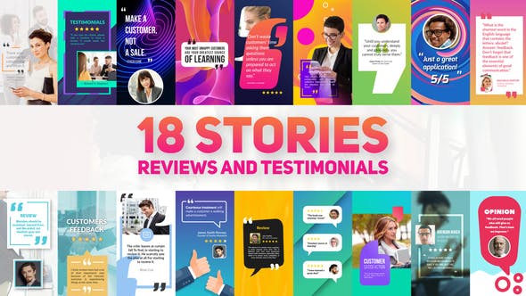 Reviews And Testimonials Insta Pack