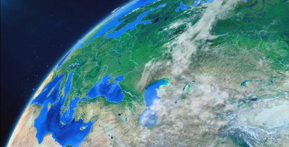 World Map Earth Zoom