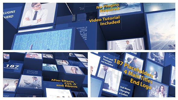 3d Mosaic Corporate Intro
