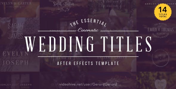 Wedding Titles
