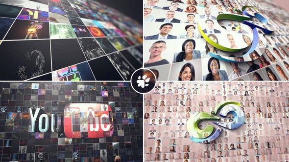 Multi Video 3D Logo