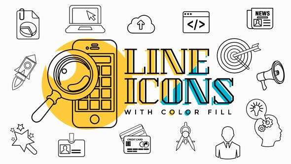 Business Line Icons