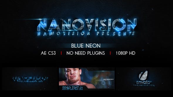Blue Neon V.1