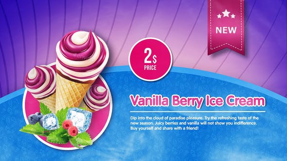 Ice Cream Menu