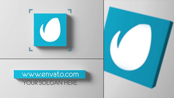 3D Cube Logo Reveal
