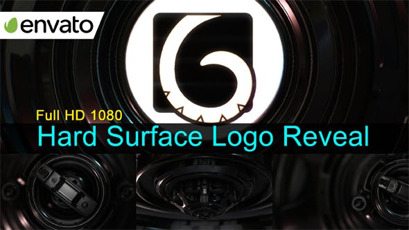 Hard Surface Logo Reveal / Element 3D