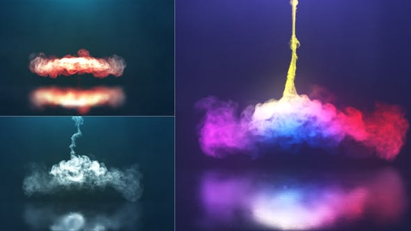 Spiral Smoke Reveal