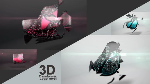 3D Transformer Logo