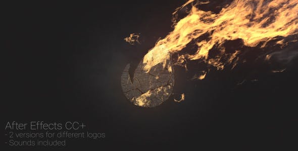 Logo at Fire