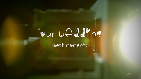 Wedding Album - Slide Projector