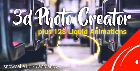 3d Photo Creator With Liquid FX Animations