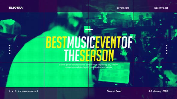 Music Event Promo / Dynamic Opener / Party Invitation / EDM Festival / Night Club