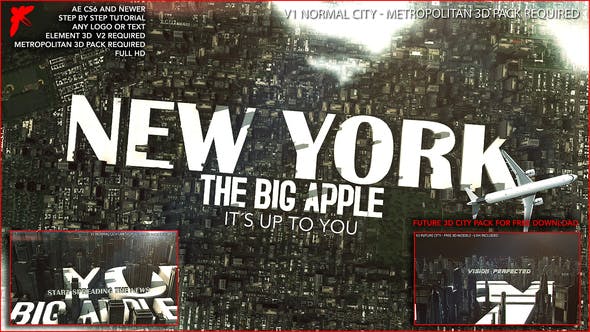3D City Logo
