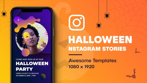 Halloween Instagram Stories