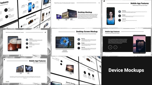 Clean Animated Device Mockups