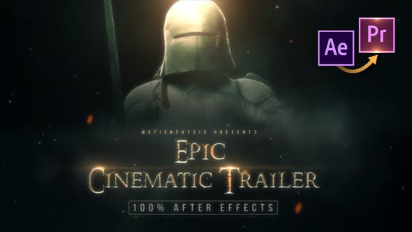 cinematic epic movie trailer after effects template free download