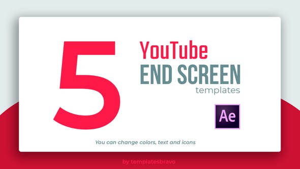 youtube end screen template 2018