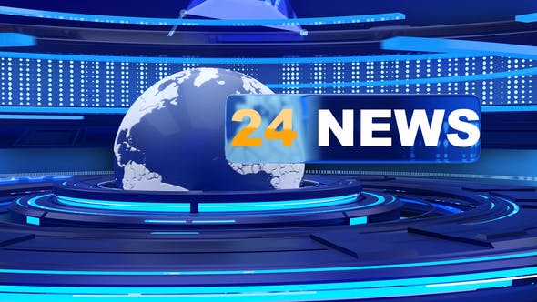 Free 24 News Opener With Looped Background Free After Effects Templates Official Site Videohive Projects