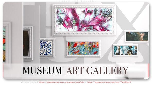 (FREE) VIDEOHIVE MUSEUM ART GALLERY 38528778 - Free After Effects ...