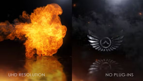 Fire Roar Logo V2 - After Effects Templates