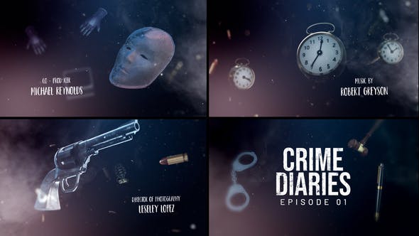 crime after effects templates free download