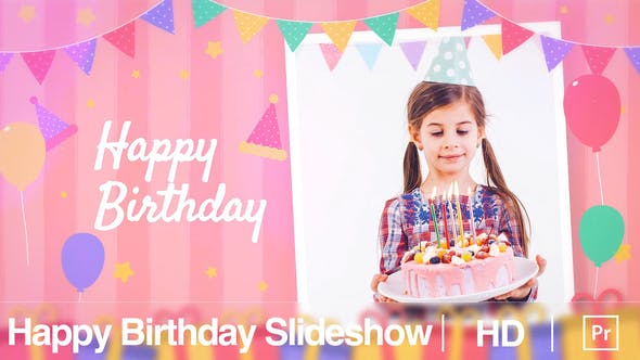 birthday slideshow after effects template free download