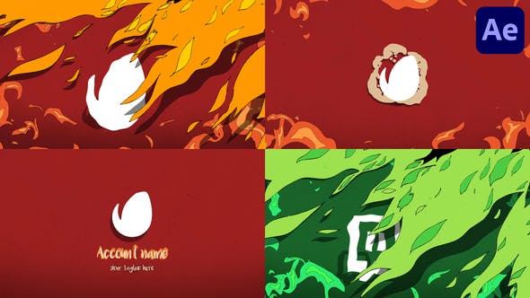FREE) VIDEOHIVE CARTOON FIRE LOGO OPENER FOR AFTER EFFECTS - Free After  Effects Templates (Official Site) - Videohive projects